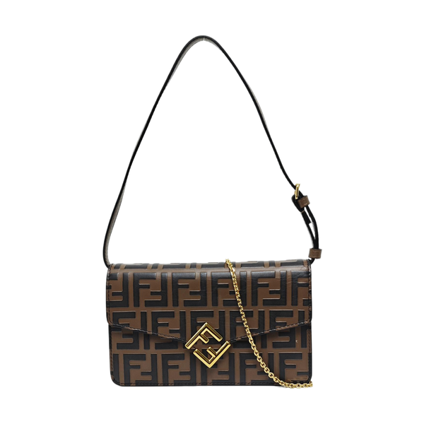 Diamonds Calfskin Brown
