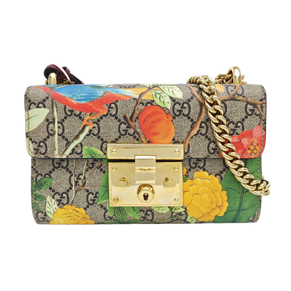 Padlock Small Monogram Coated Canvas Multicolor