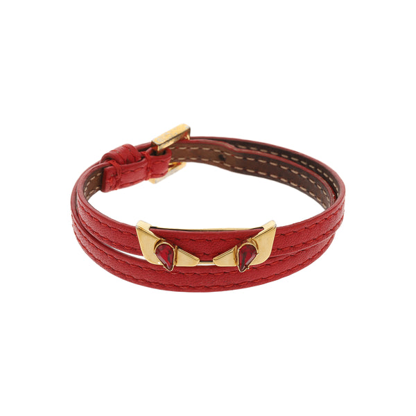 Leather Red Bracelet
