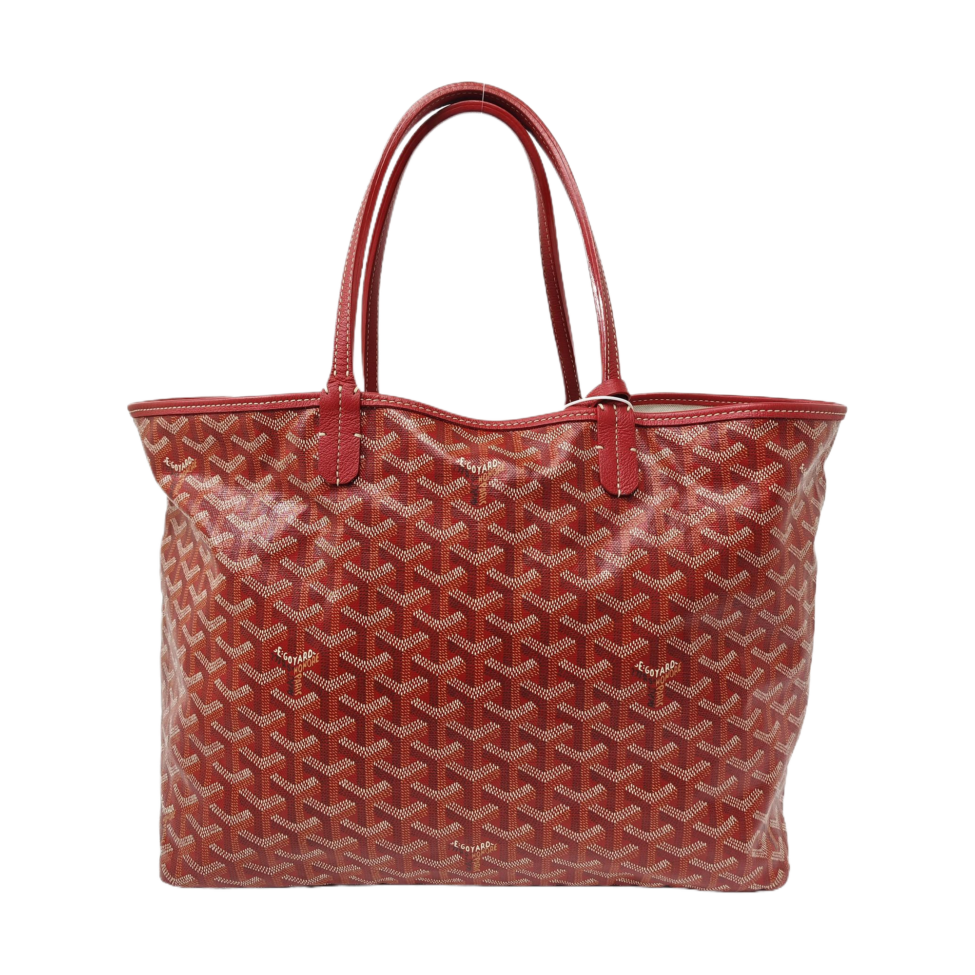Saint Louis PM Coated Canvas Red
