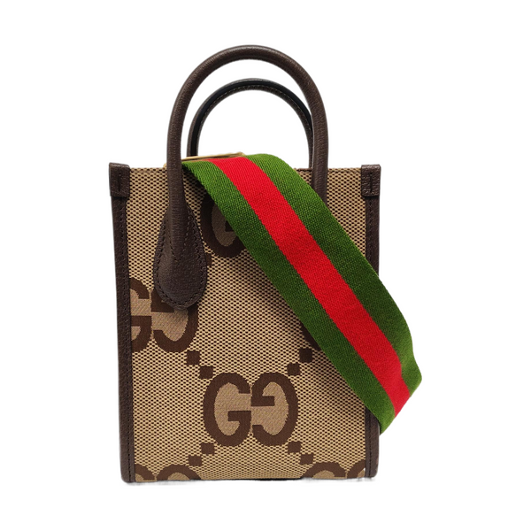 Jumbo Mini Monogram Canvas Beige