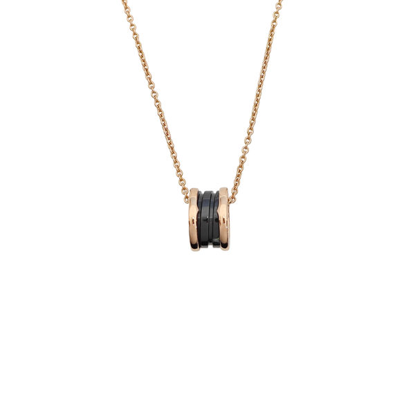 B.ZERO1 18k Rose Gold Necklace
