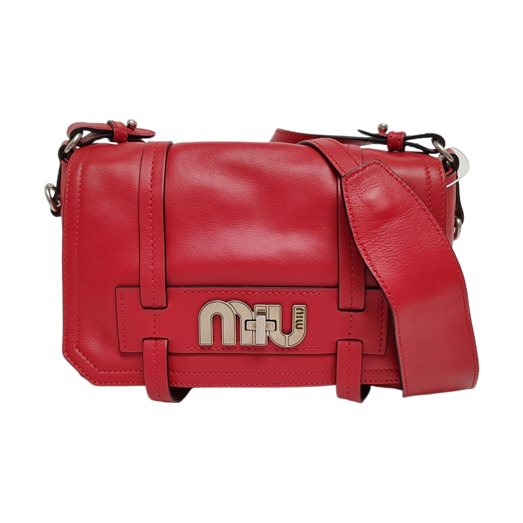 Grace Lux Calfskin Red