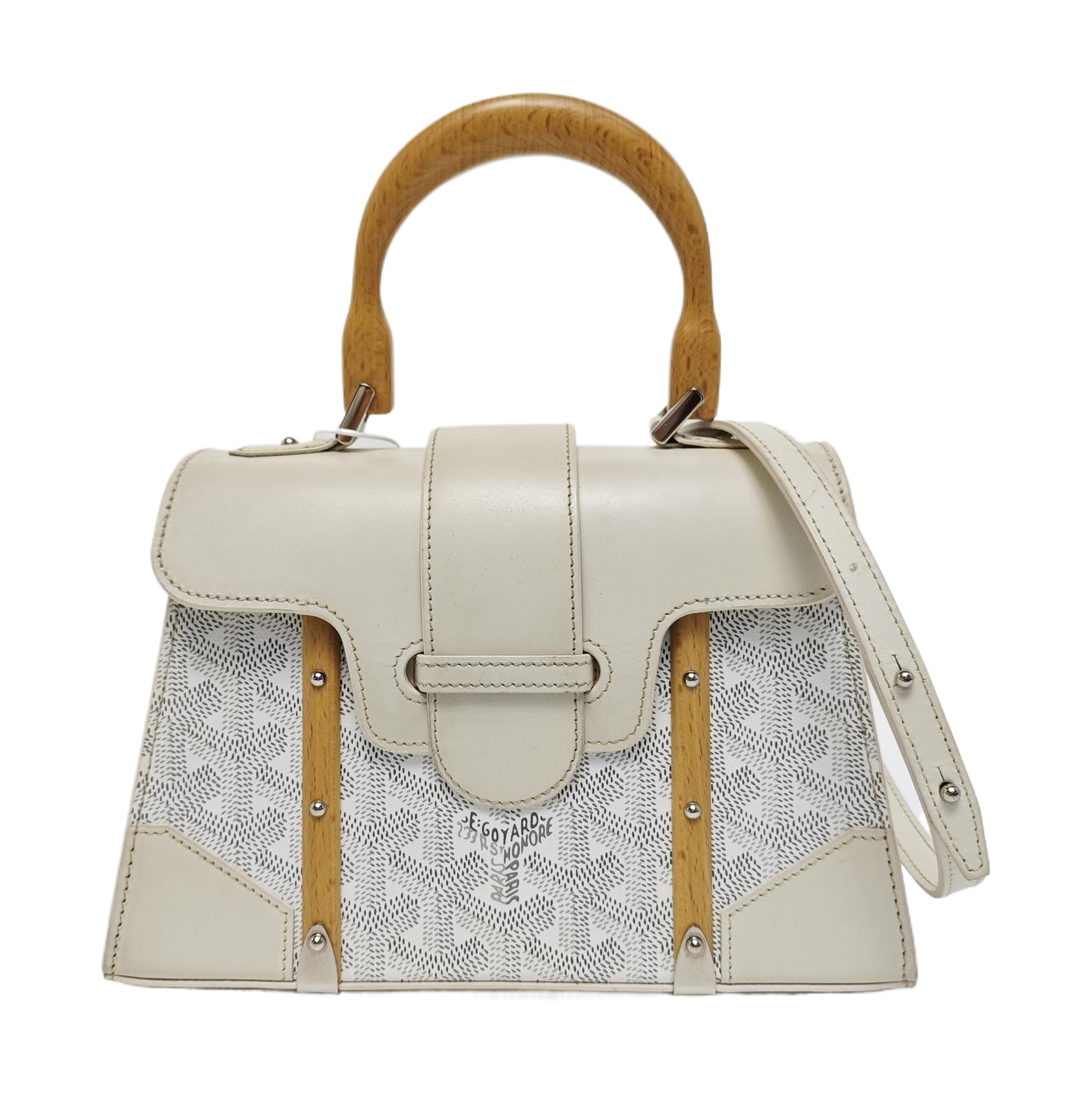 Saïgon Mini Coated Canvas White