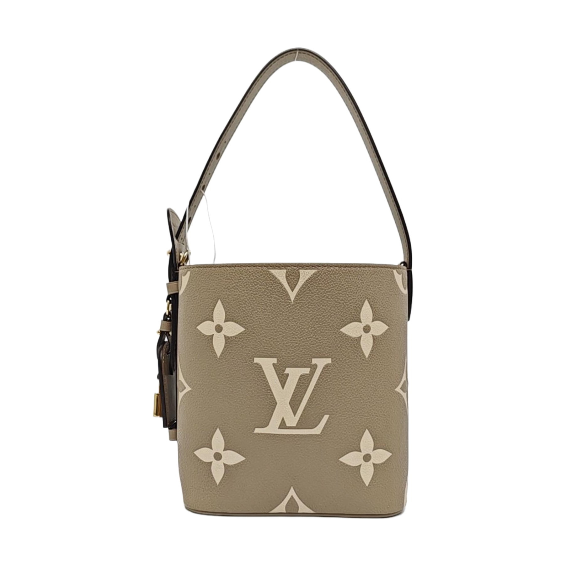 ALL IN BB Monogram Calfskin Gray