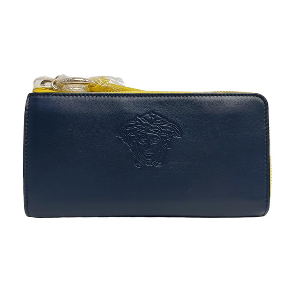 Calfskin Wallet Blue