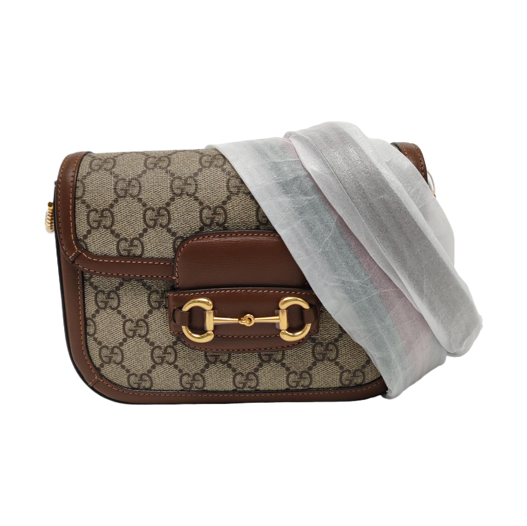 Horsebit 1955 Mini Coated Canvas Beige