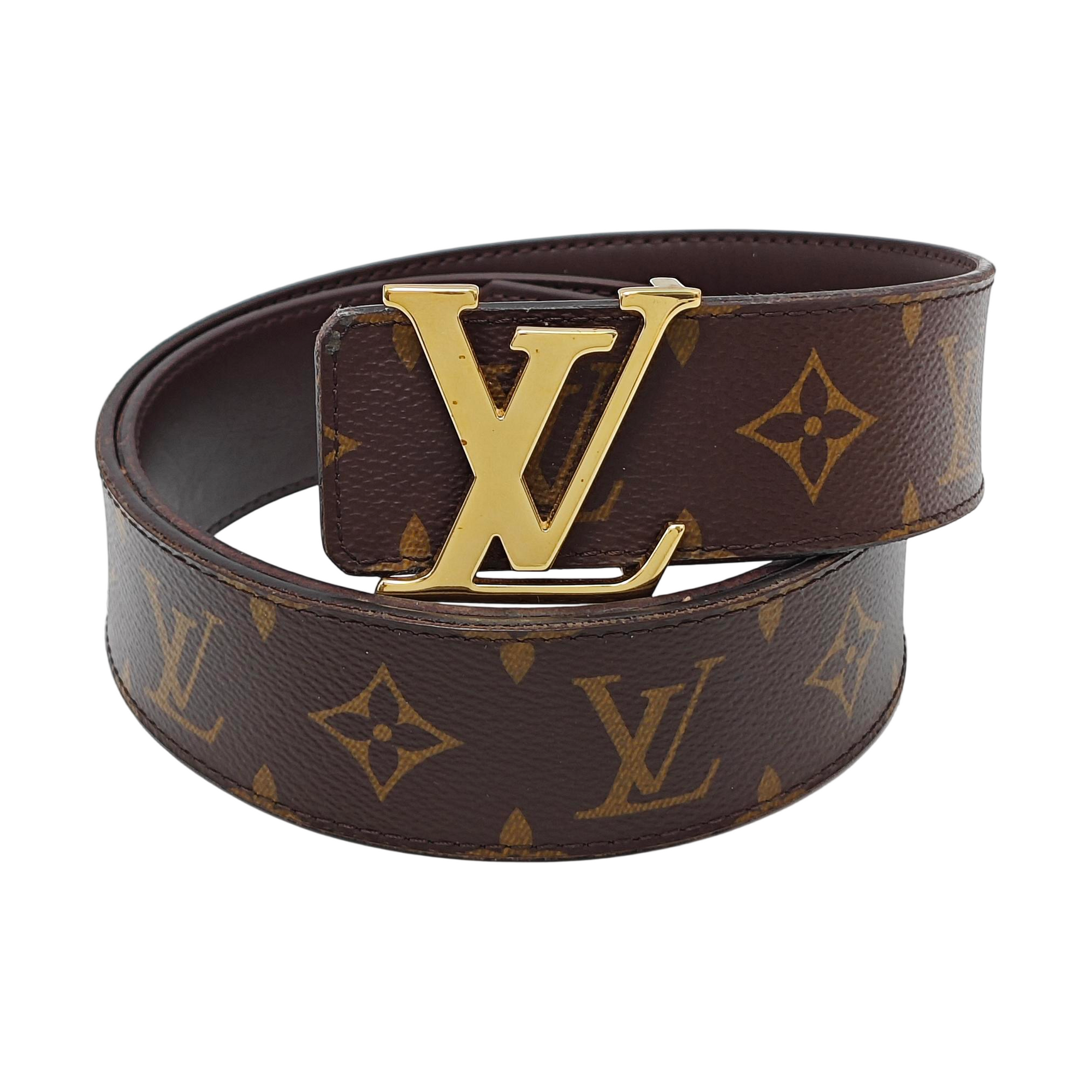 Coated Canvas Belt Brown