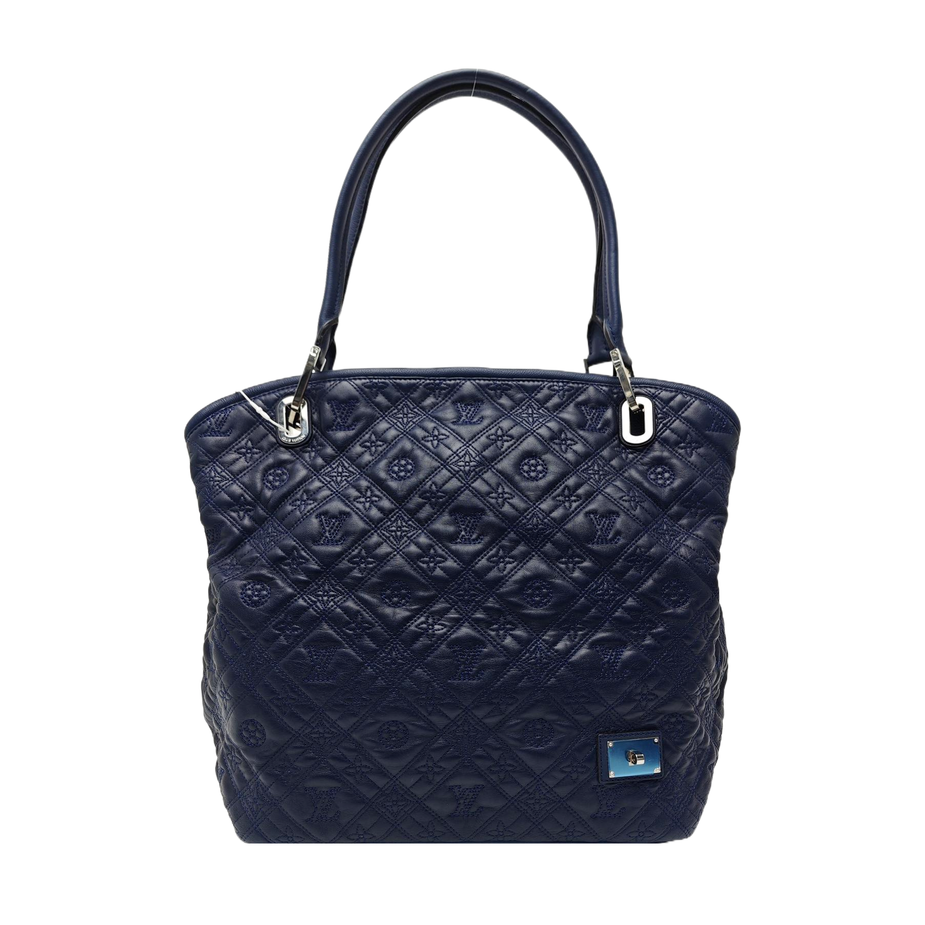 LILIA PM Monogram Calfskin Blue
