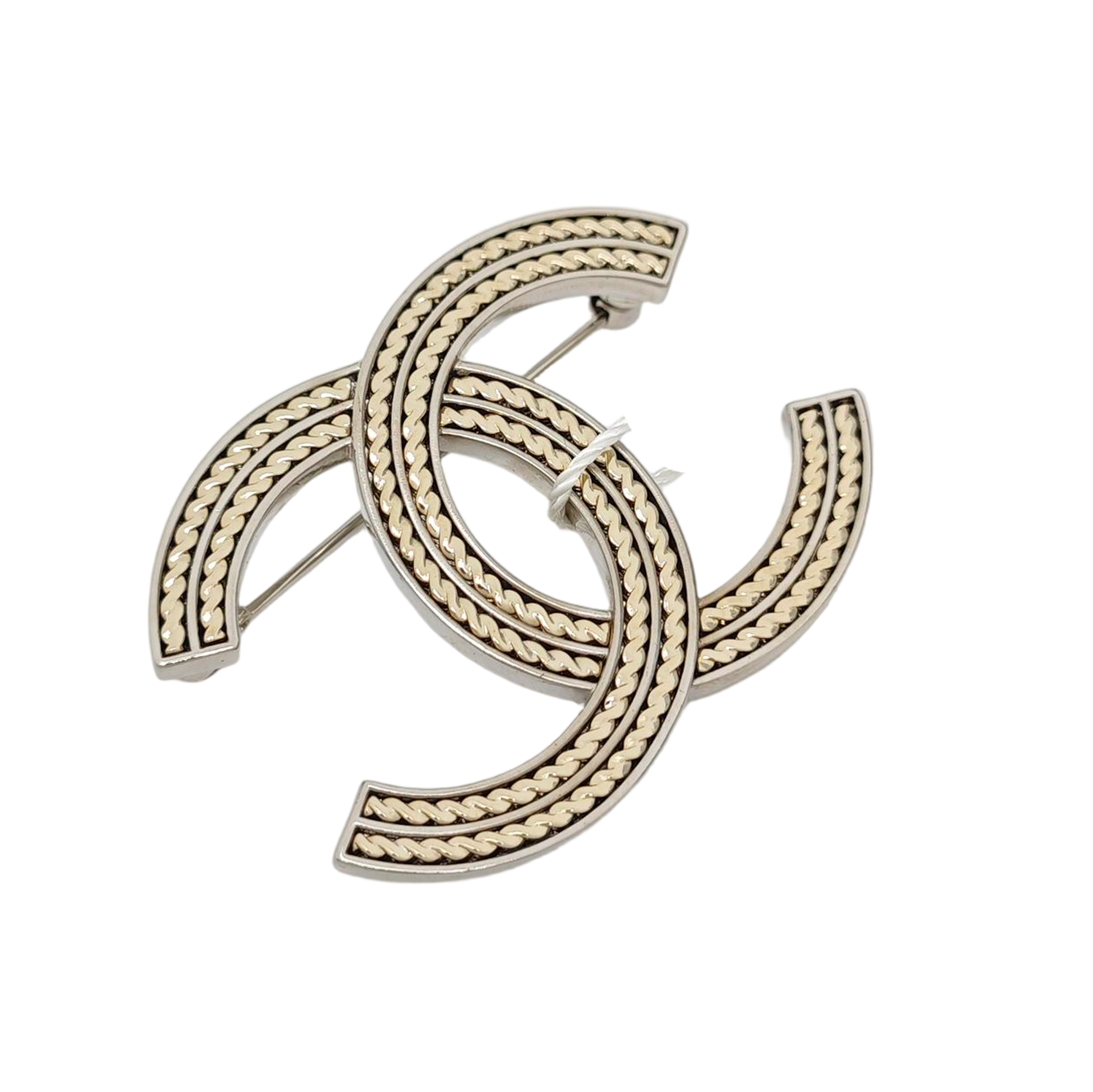 Metal Silver Brooch