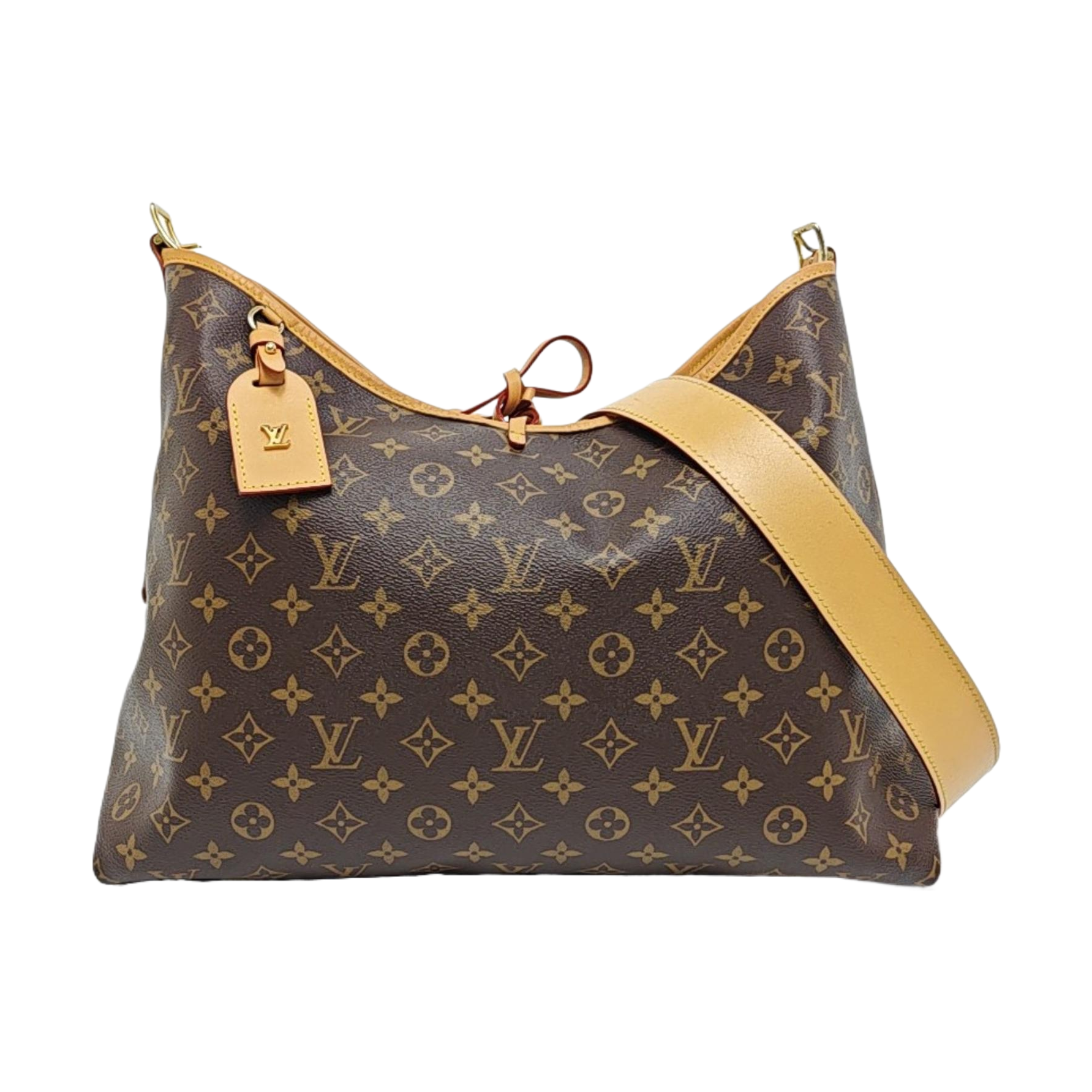 CARRYALL MM Monogram Coated Canvas Brown
