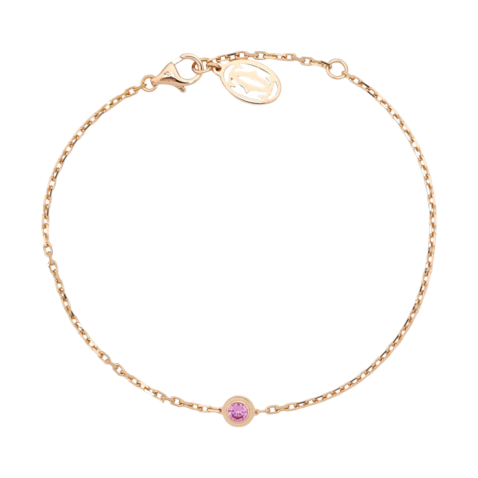 CARTIER D'AMOUR 18k Rose Gold Bracelet