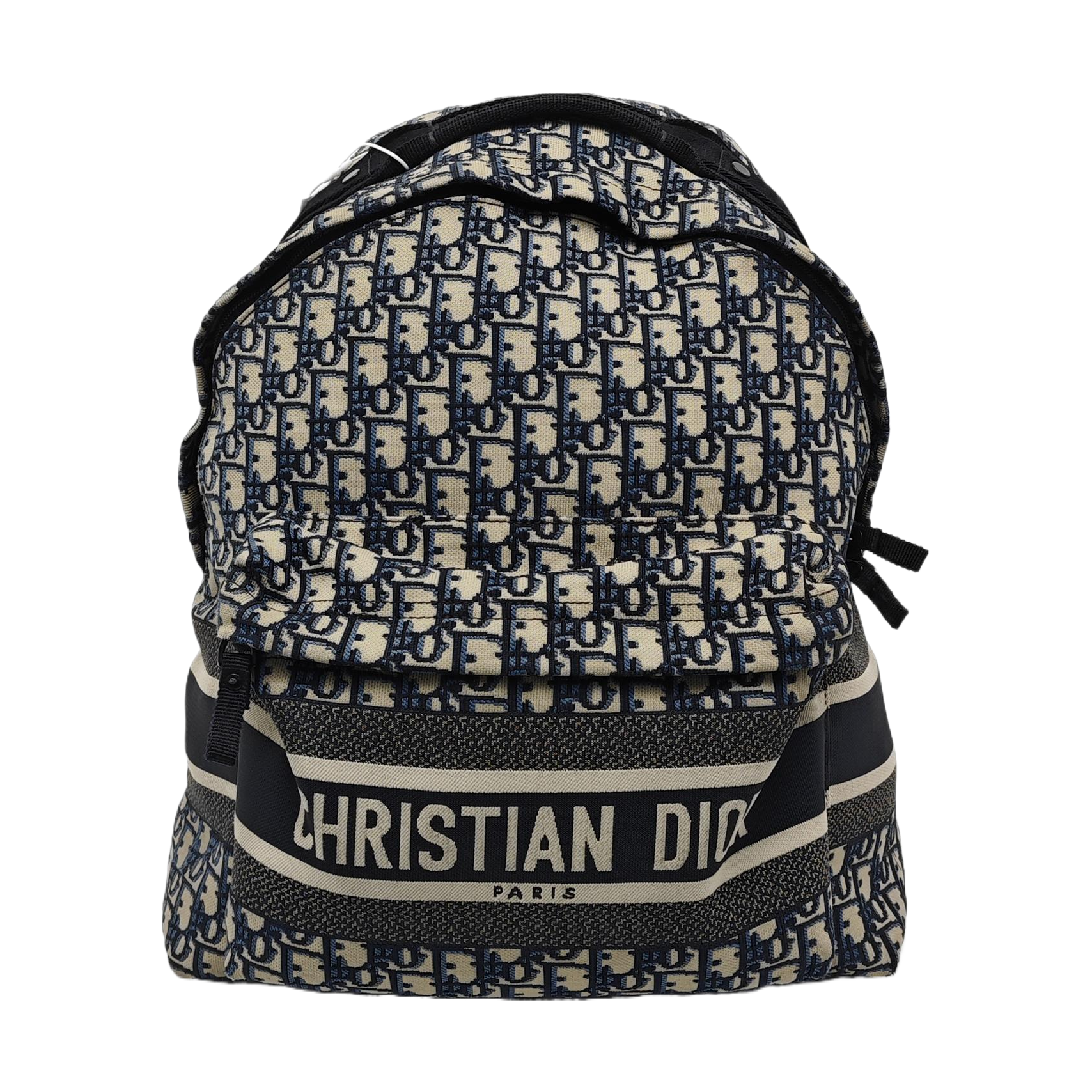 Diortravel Oblique Canvas Blue