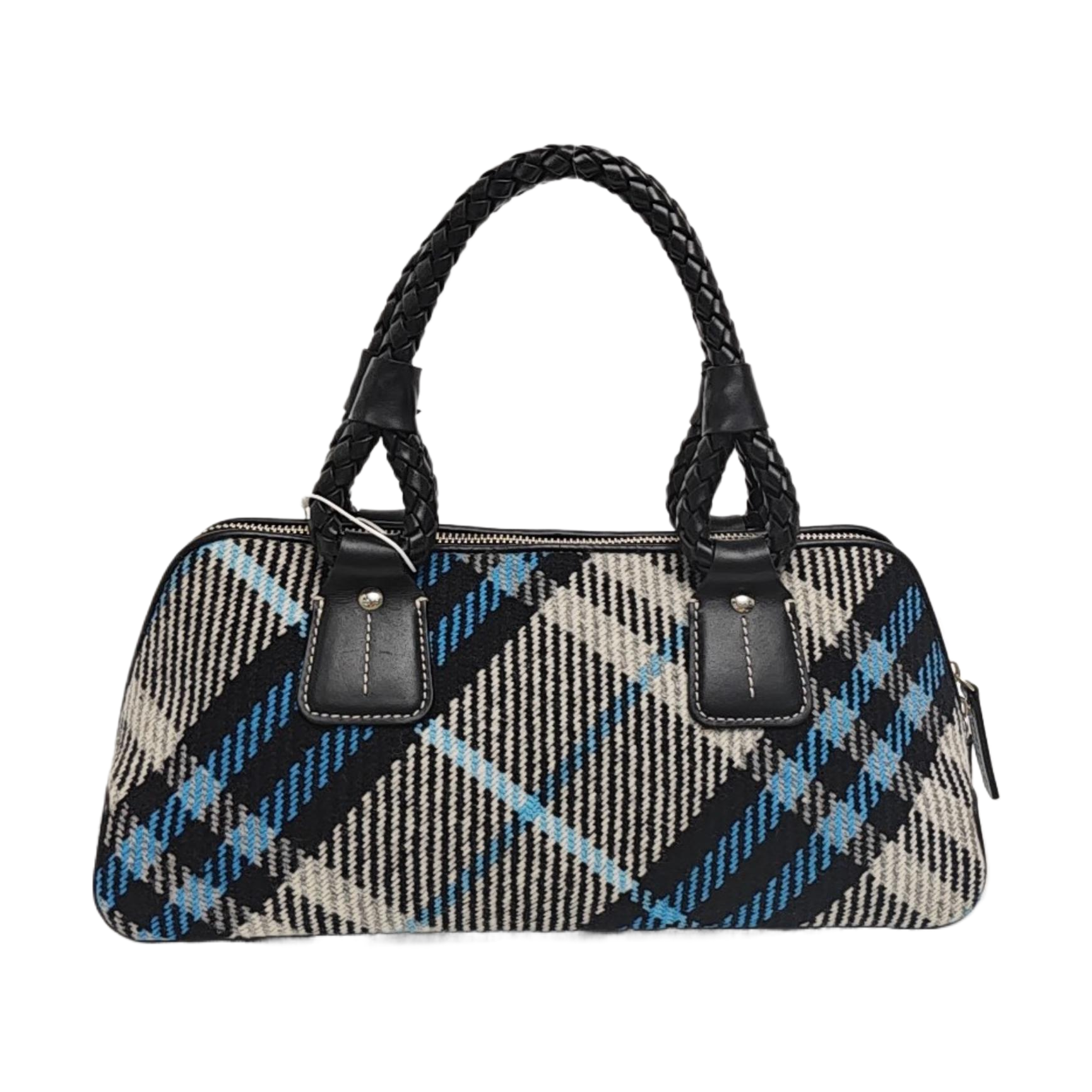 Fabric Top Handle Bag Multicolor
