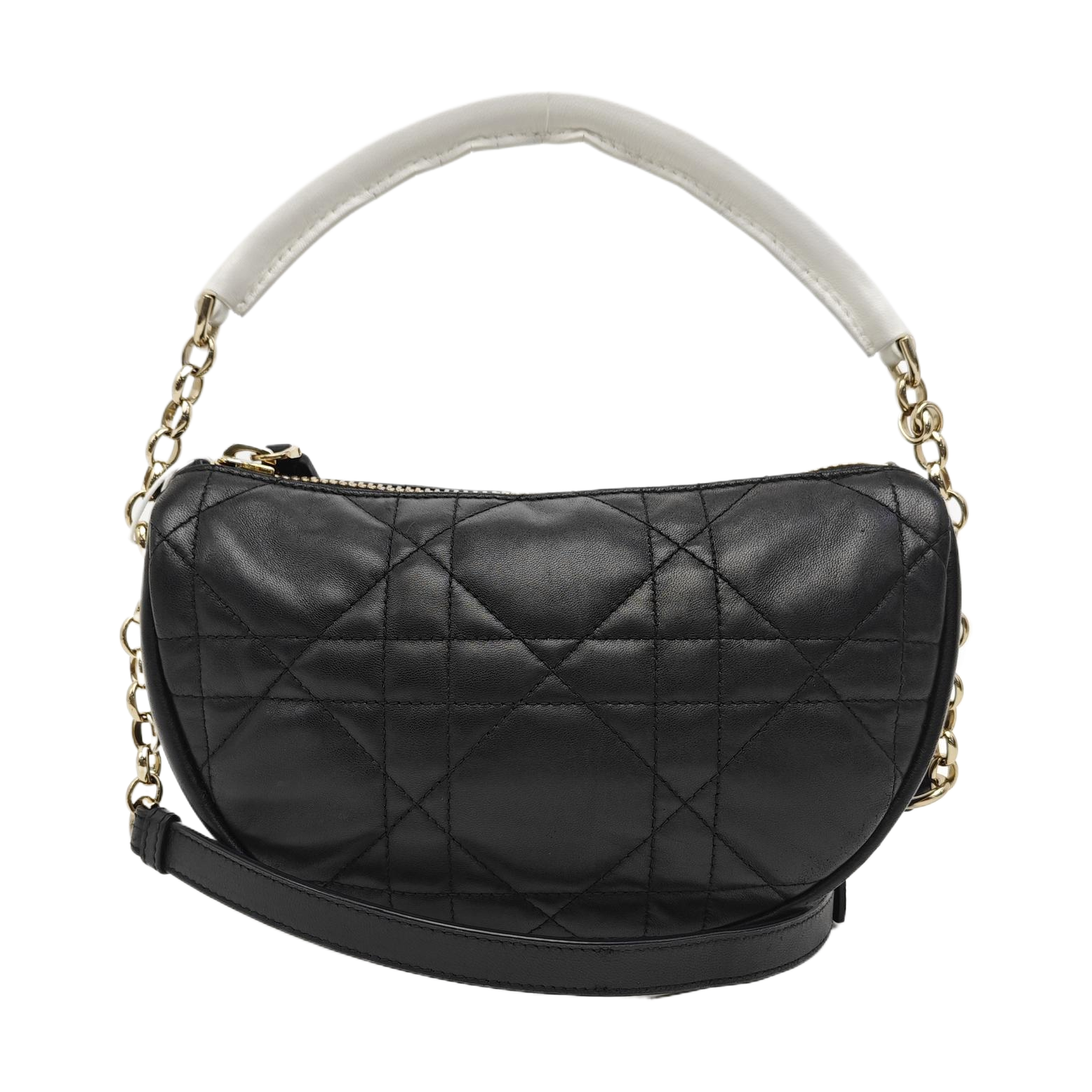 Dior Vibe Hobo Quilted Lambskin Black