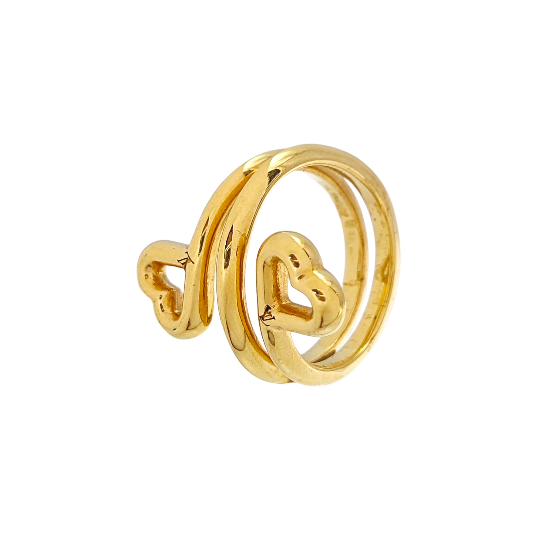 Metal Gold Ring EU 54