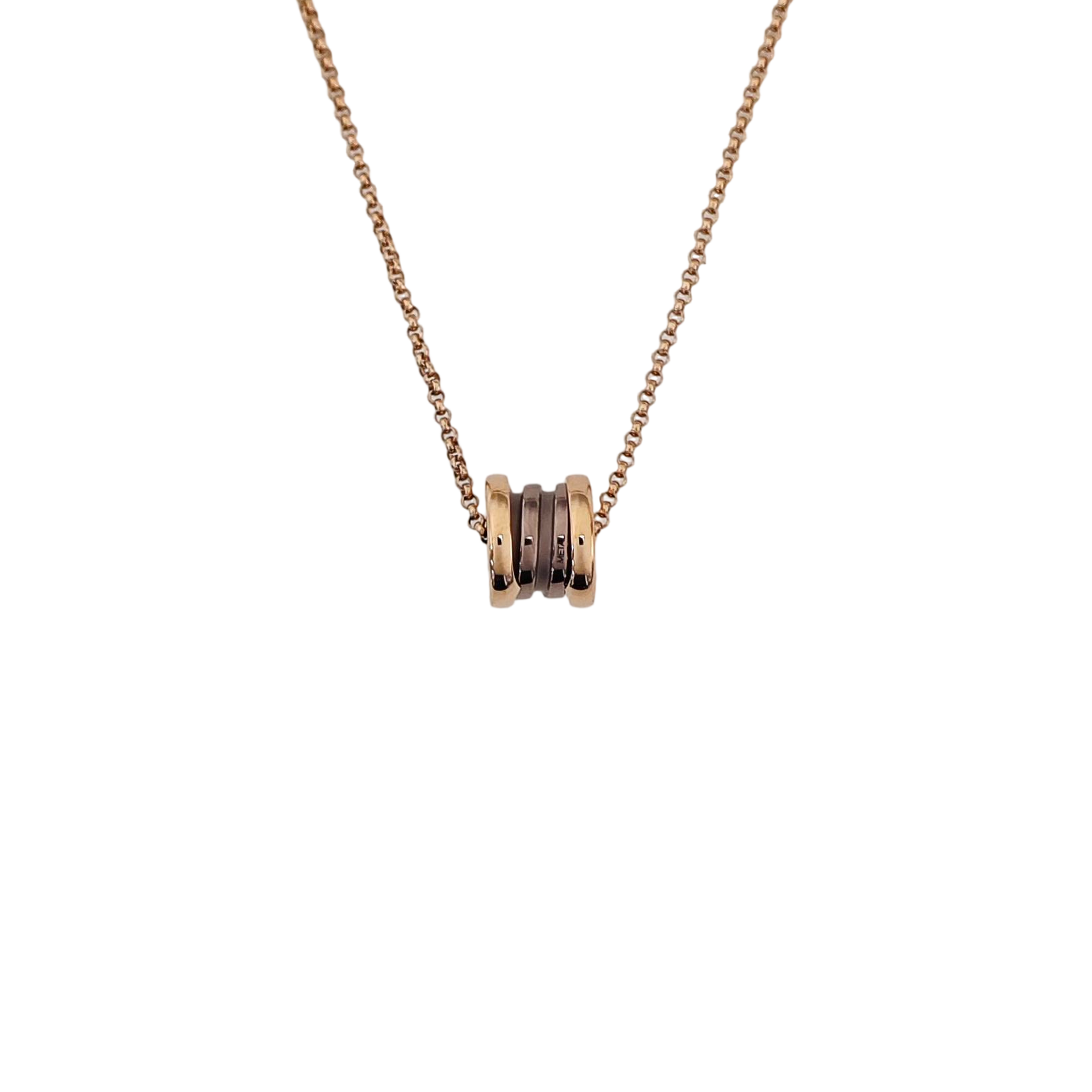 B.ZERO1 18k Rose Gold Necklace