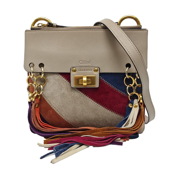 Drew Mini Calfskin Gray