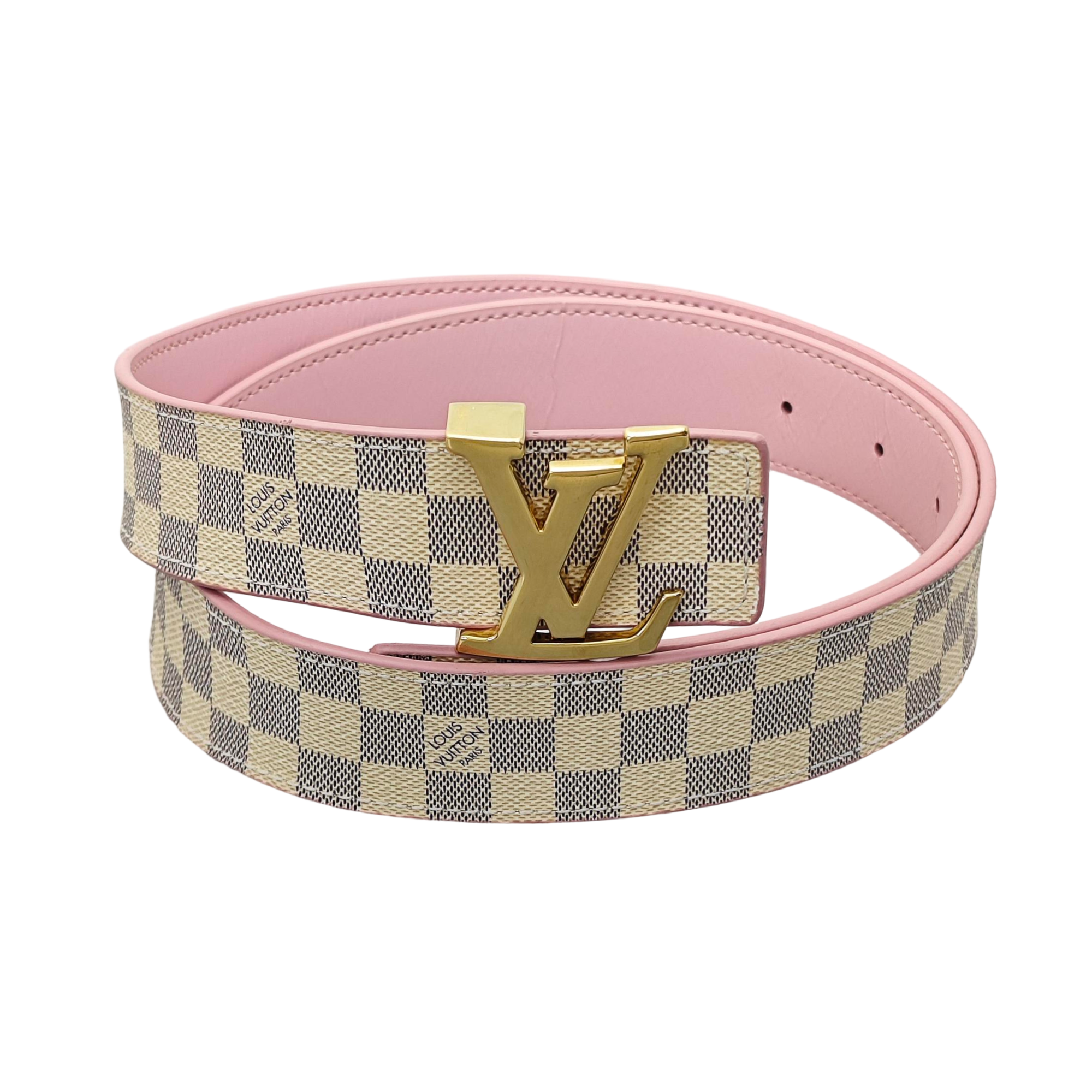 Coated Canvas Belt White