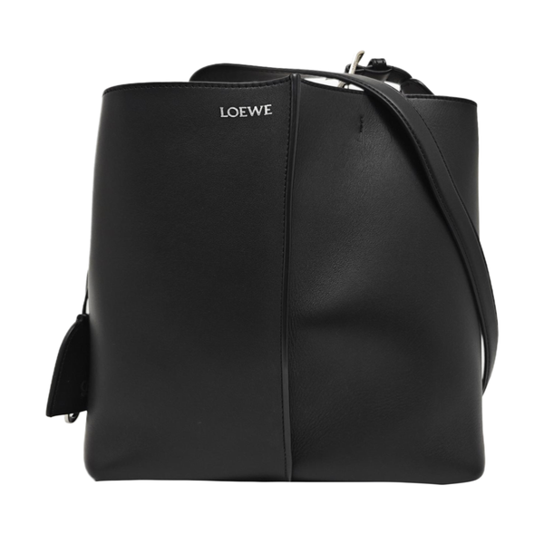 Calfskin Bucket Bag Black