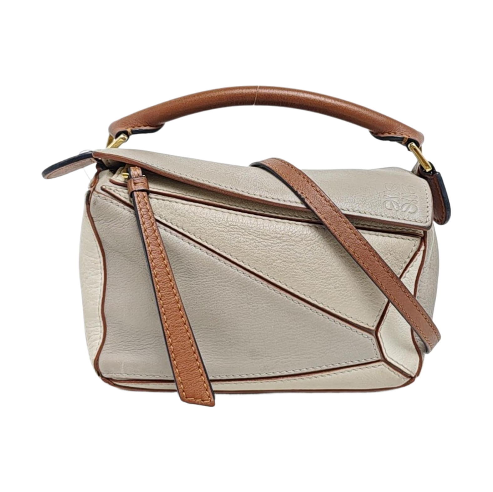 Puzzle Mini Calfskin Multicolor
