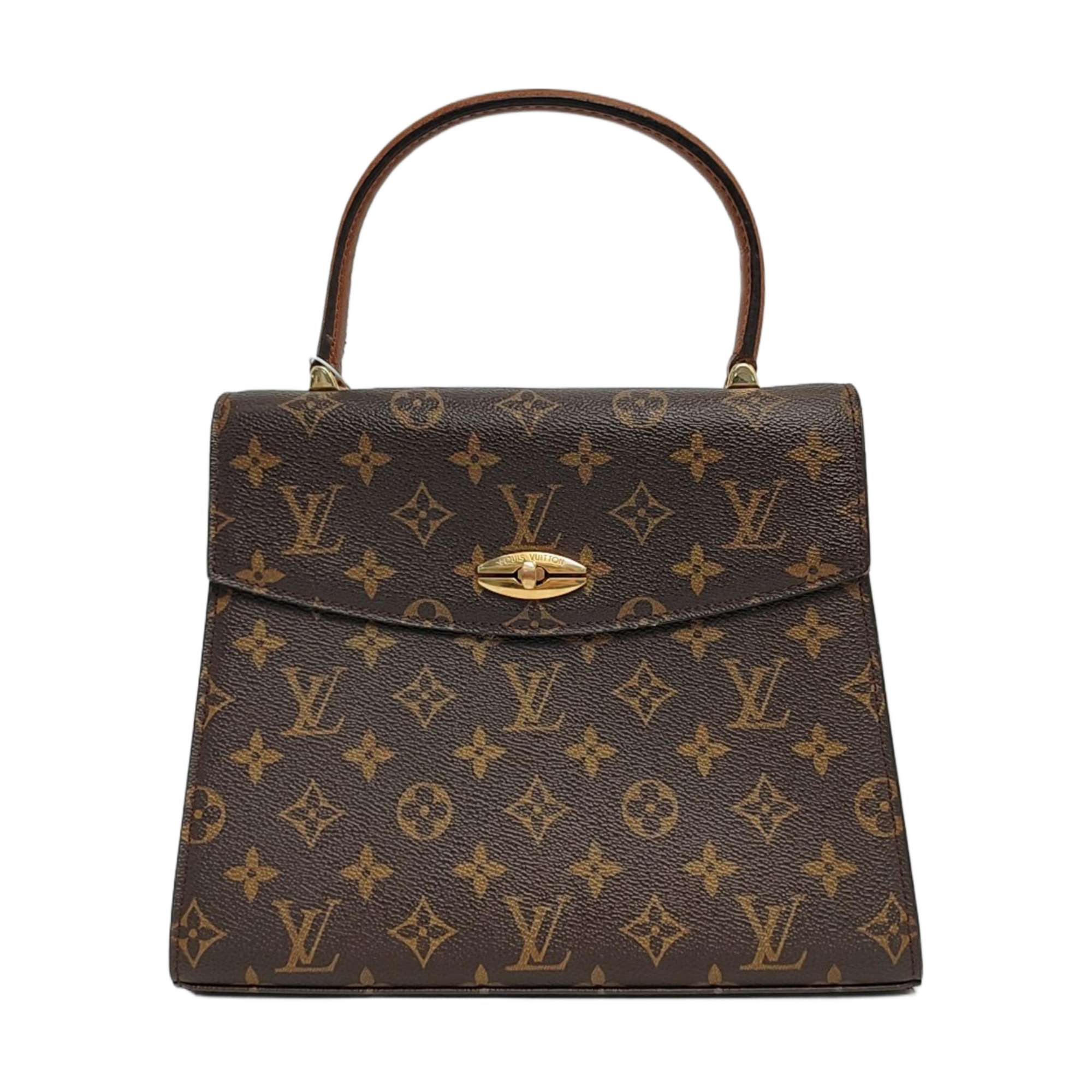 MALESHERBES Monogram Coated Canvas Brown