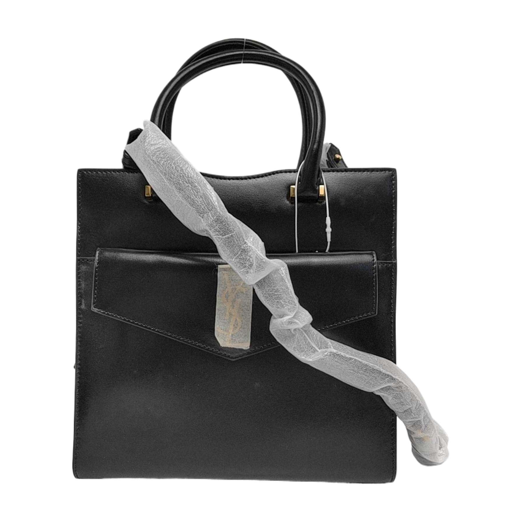 UPTOWN Small Calfskin Black