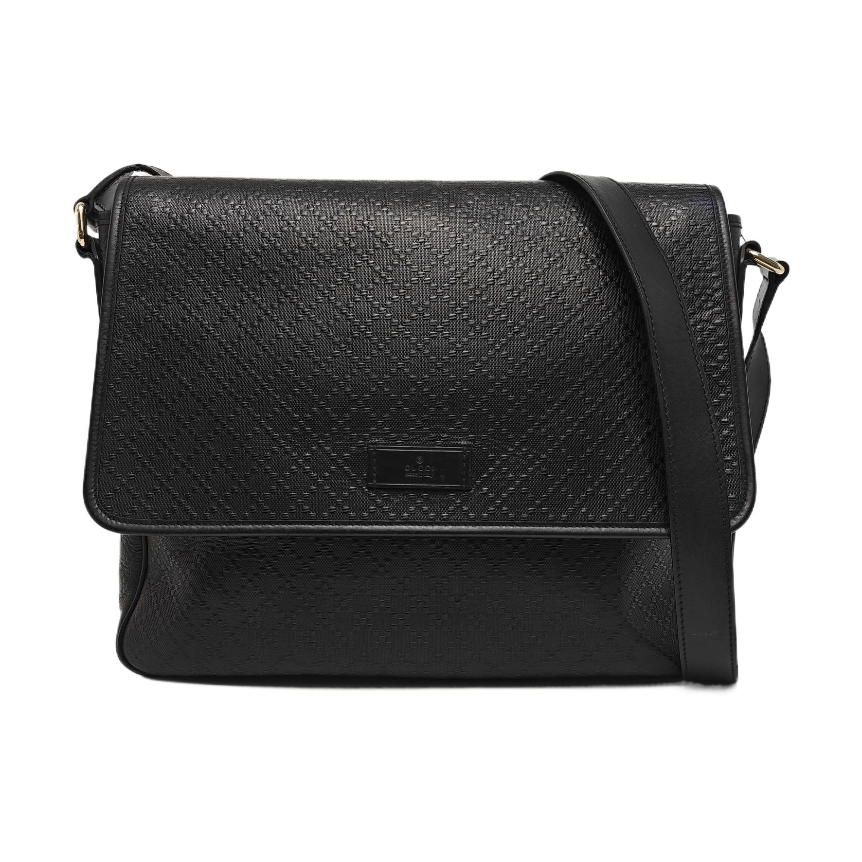 GG Imprime Calfskin Black