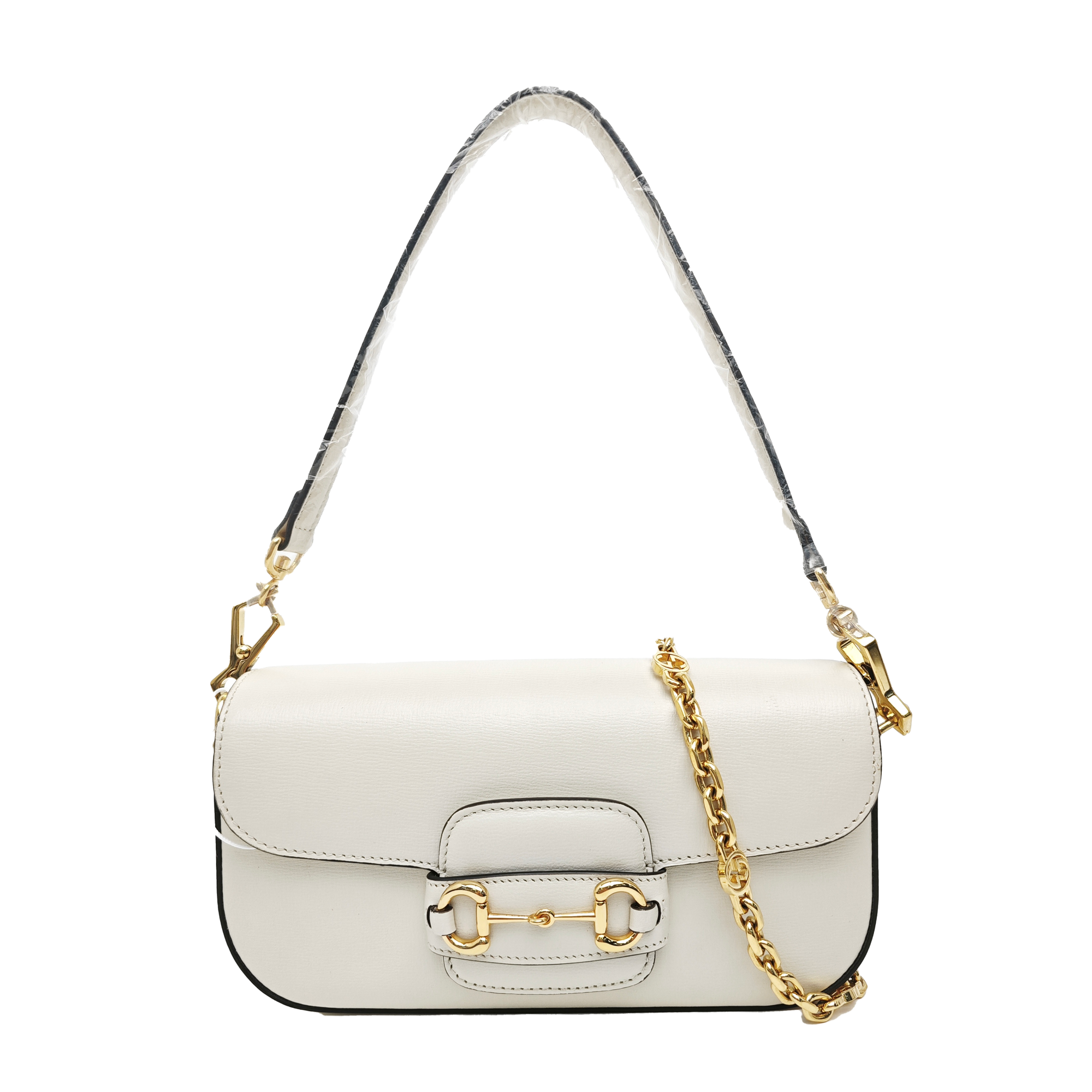 Horsebit 1955 Small Calfskin White