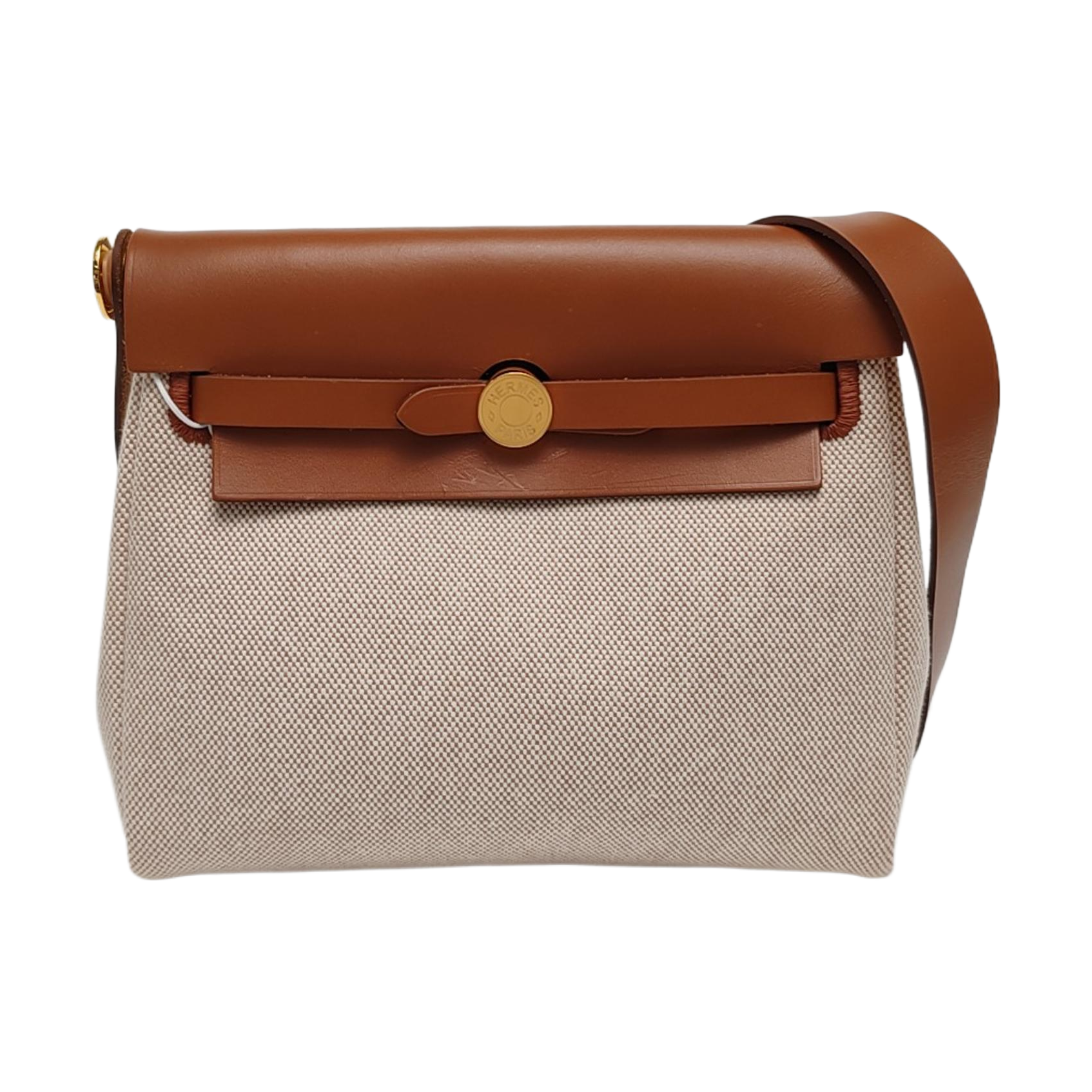 Bolso Herbag Canvas White