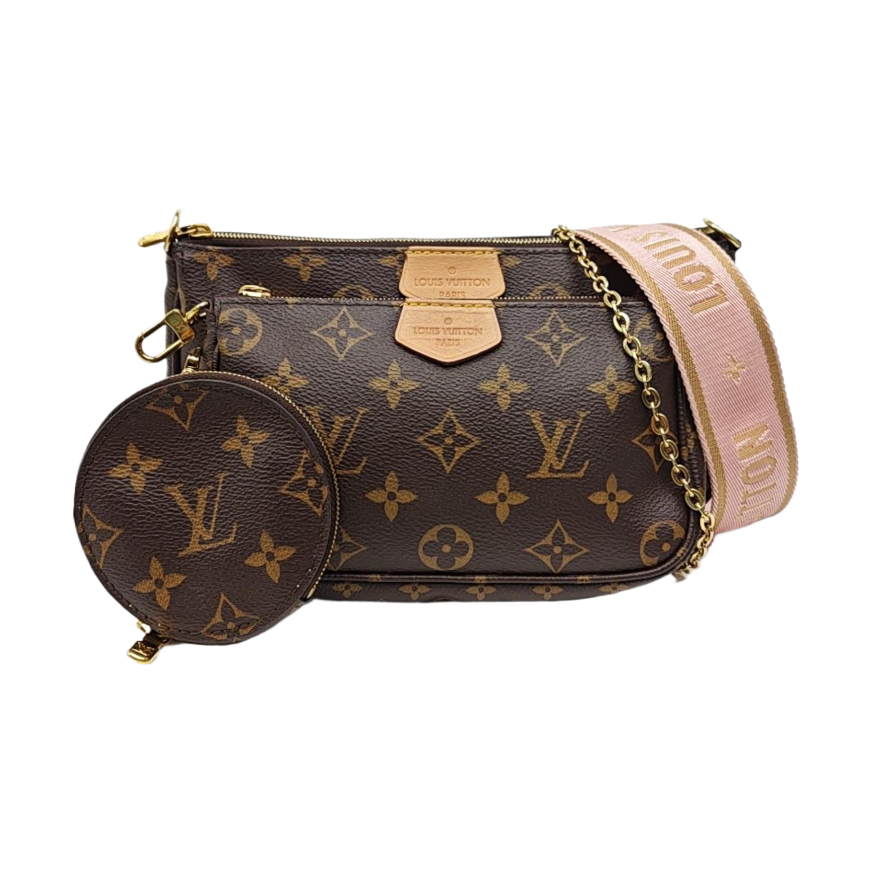 MULTI Monogram Coated Canvas Brown