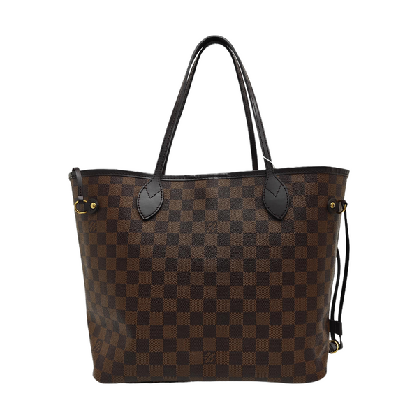NEVERFULL MM Damier Ebene Coated Canvas Brown