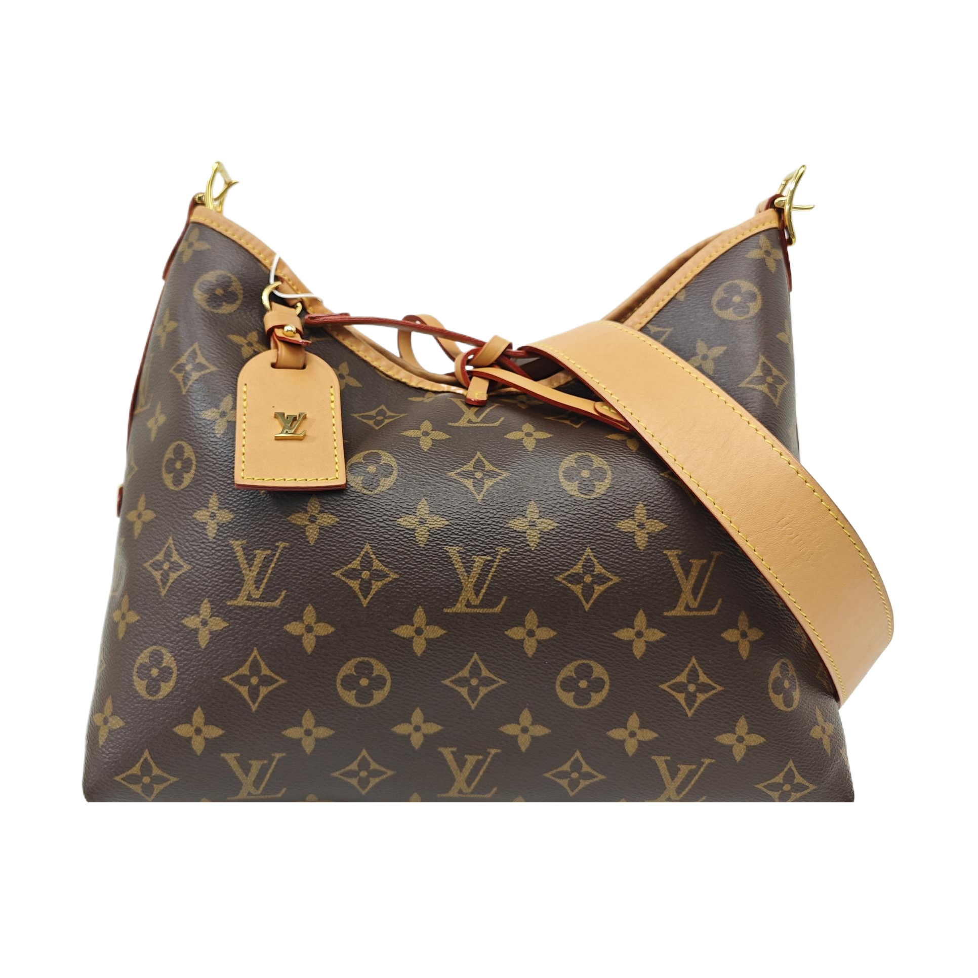 CARRYALL PM Monogram Coated Canvas Brown
