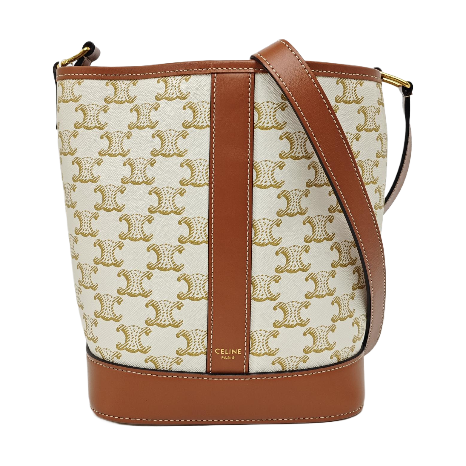 TRIOMPHE CANVAS Small Coated Canvas Beige