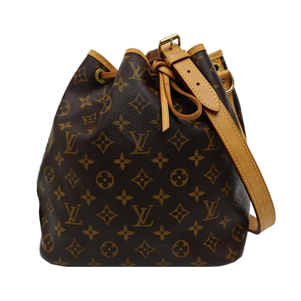 NÉONOÉ PM Monogram Coated Canvas Brown