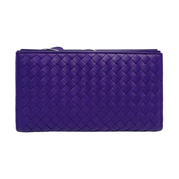 Lambskin Wallet Purple