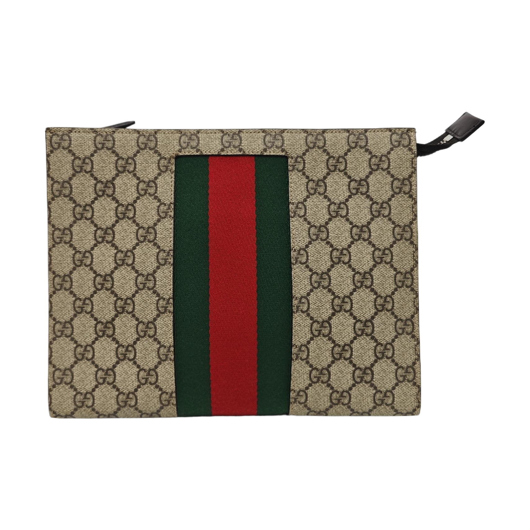 GG Supreme Monogram Coated Canvas Black