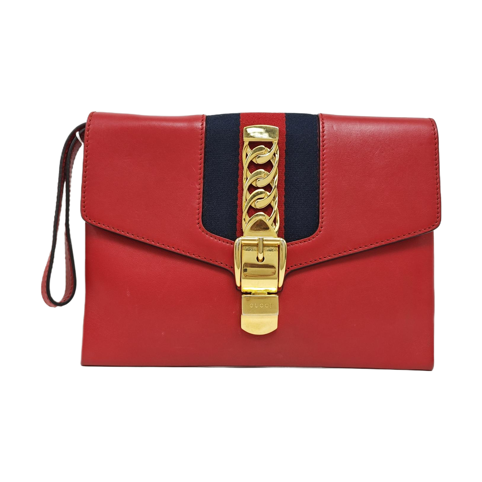 Sylvie Small Calfskin Red