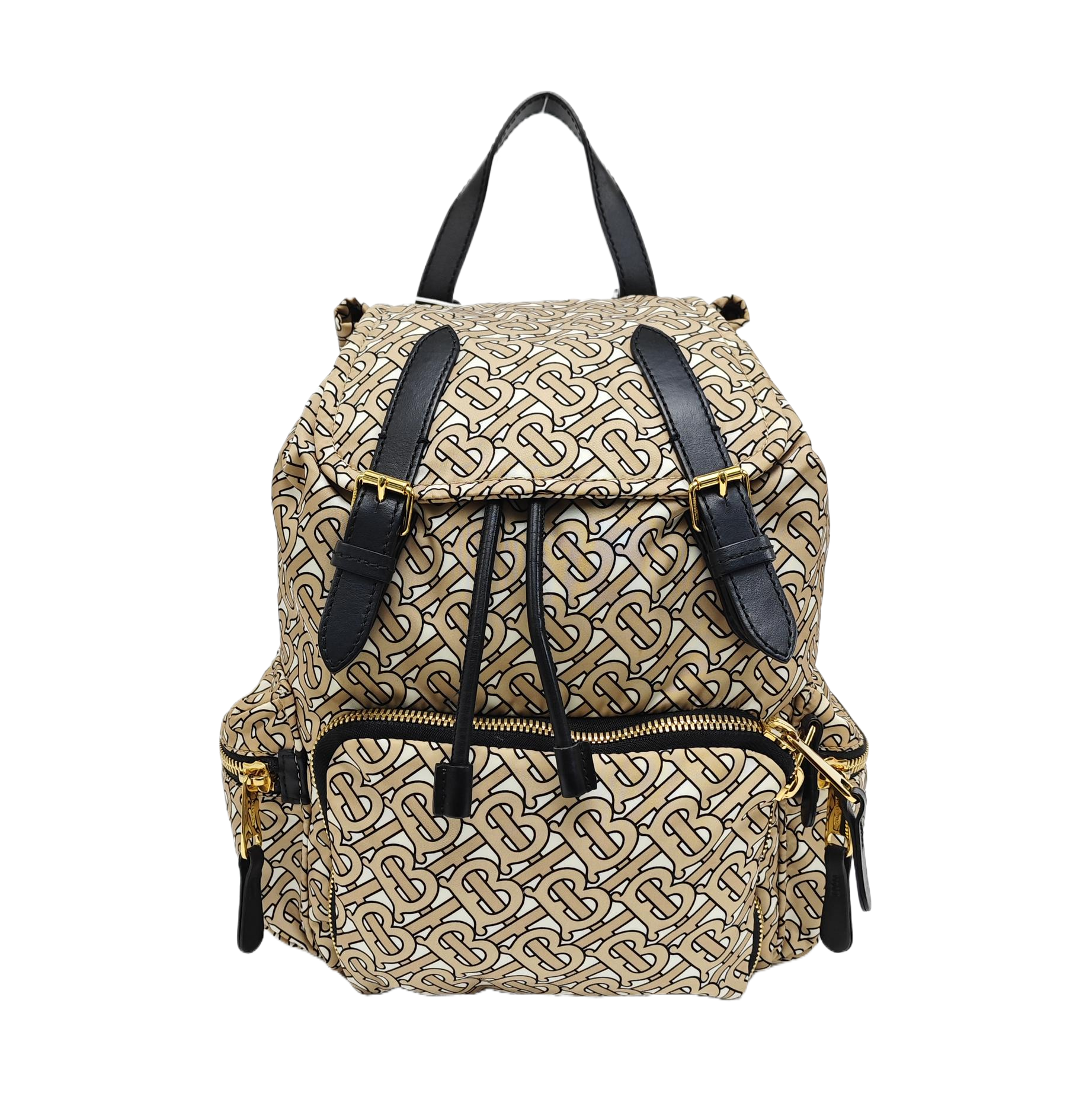 The Rucksack Medium Nylon Beige
