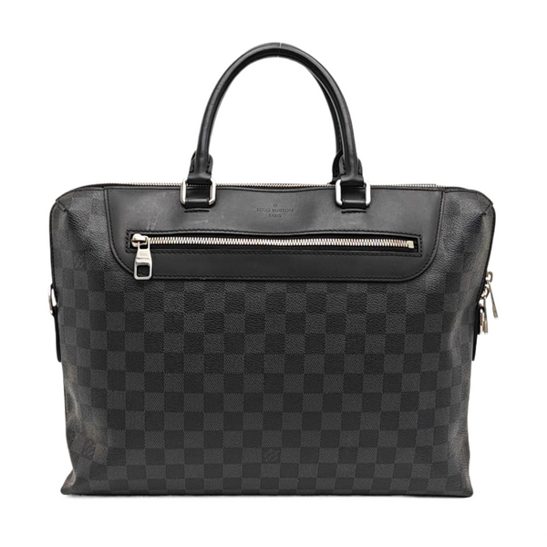 PORTE-DOCUMENTS Damier Graphite Coated Canvas Black
