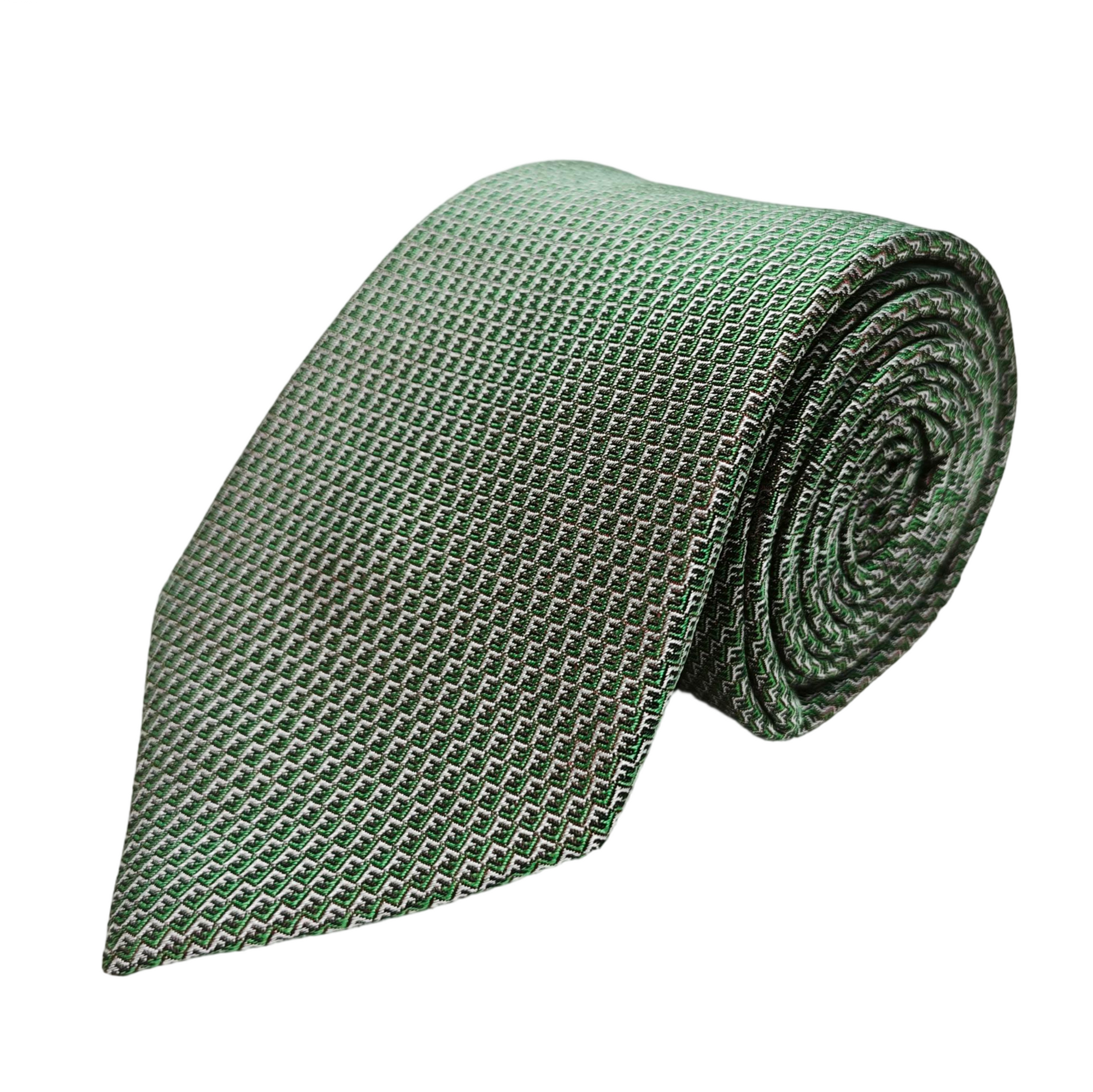 Mulberry Silk Tie Green