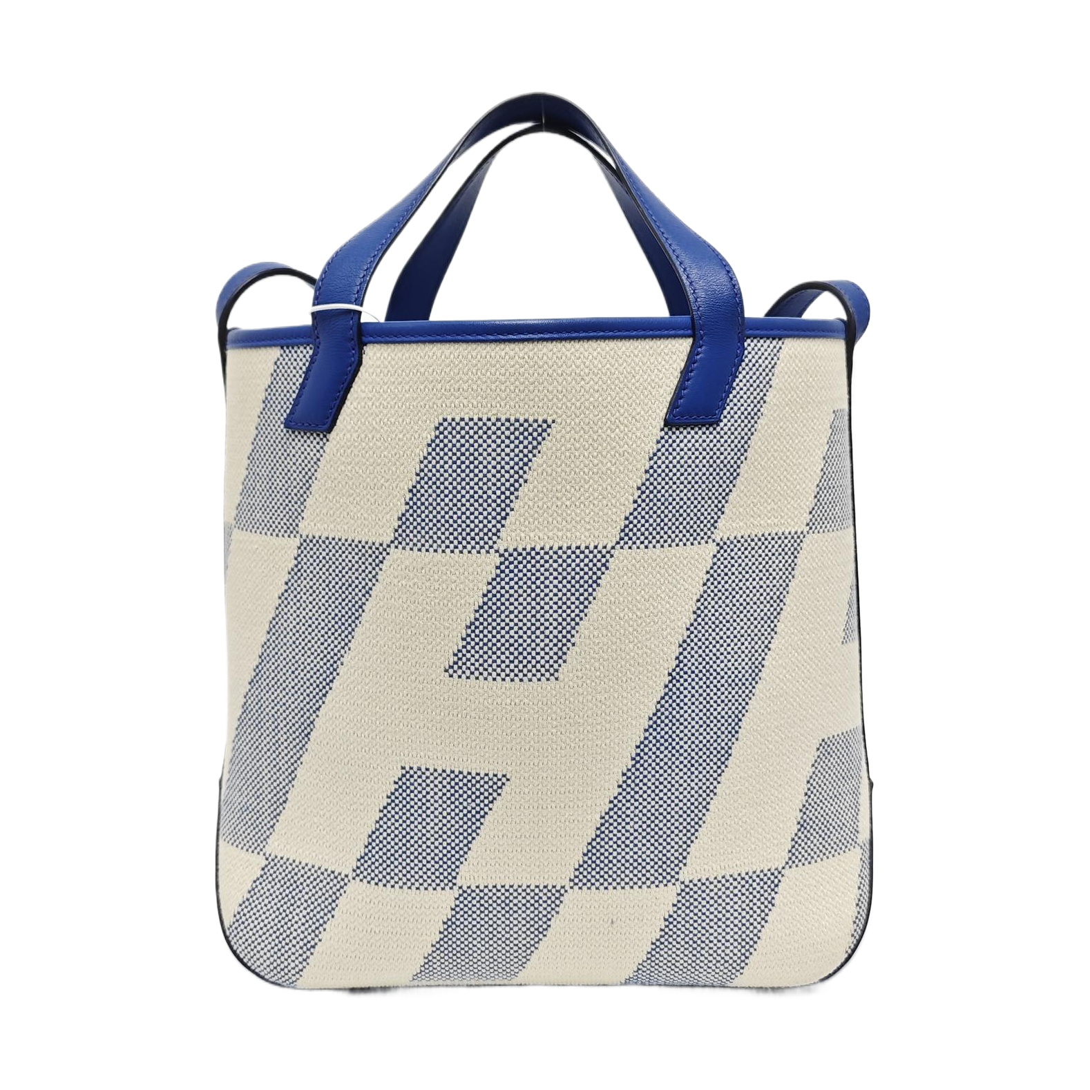 Cabas H En Biais Fabric Multicolor