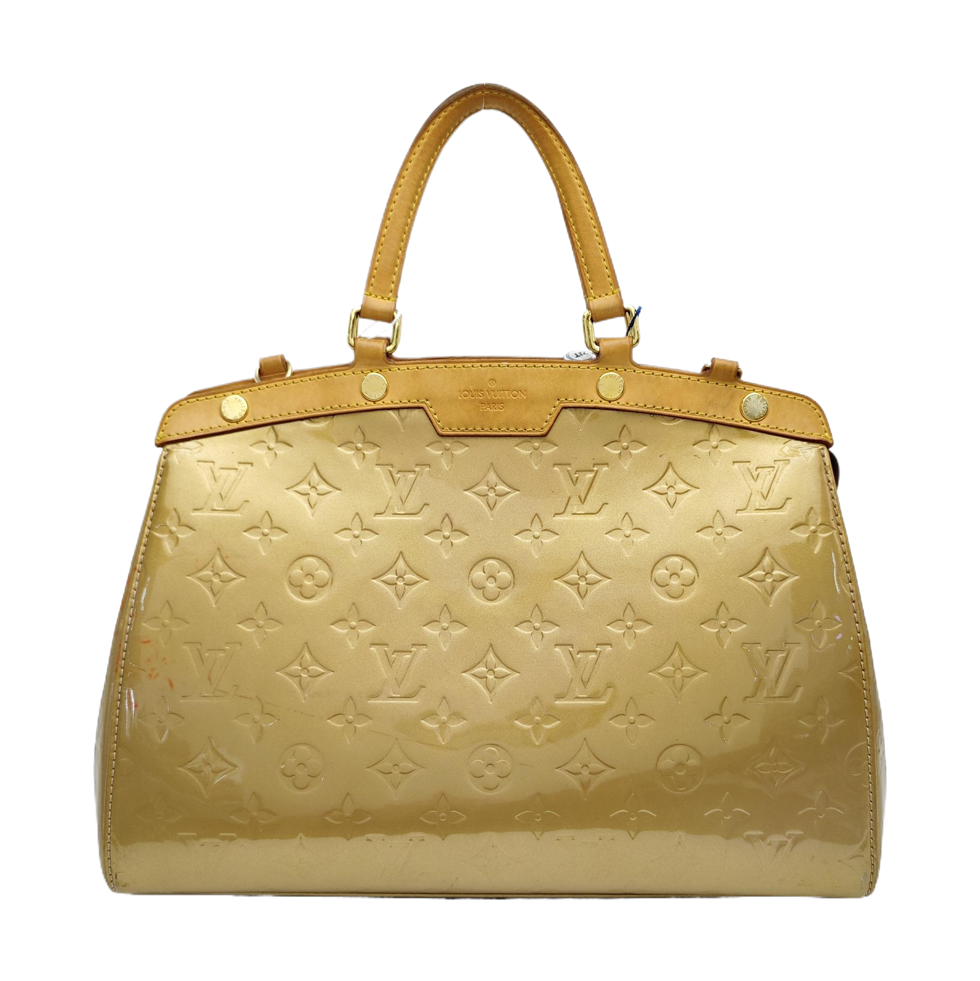 BREA Monogram Patent Leather Yellow