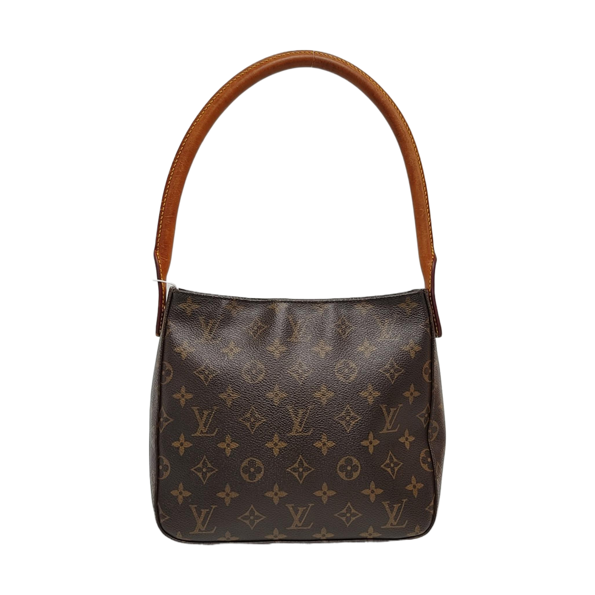 LOOPING MM Monogram Coated Canvas Brown