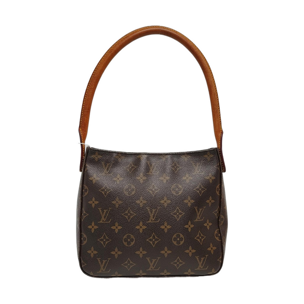 LOOPING MM Monogram Coated Canvas Brown