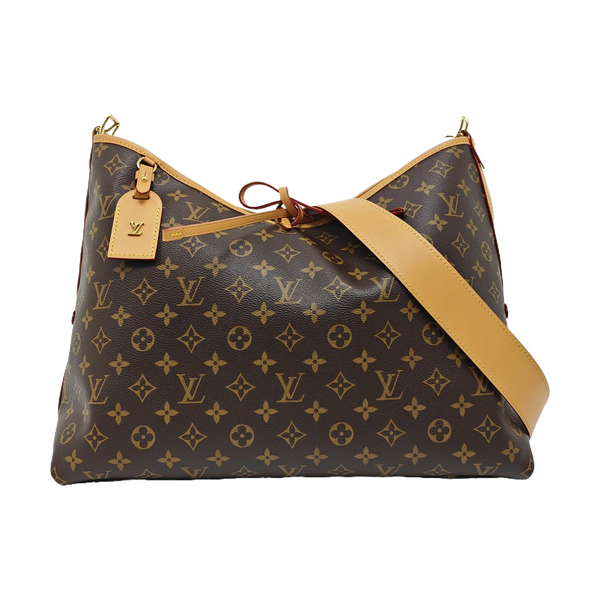 CARRYALL MM Monogram Coated Canvas Brown