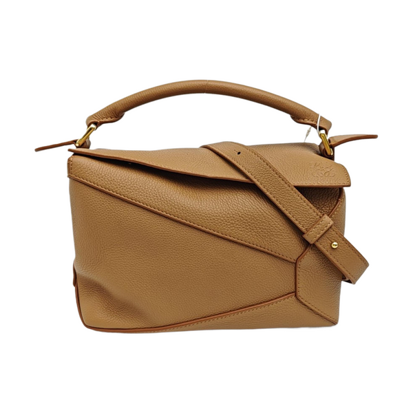 Puzzle Small Calfskin Brown