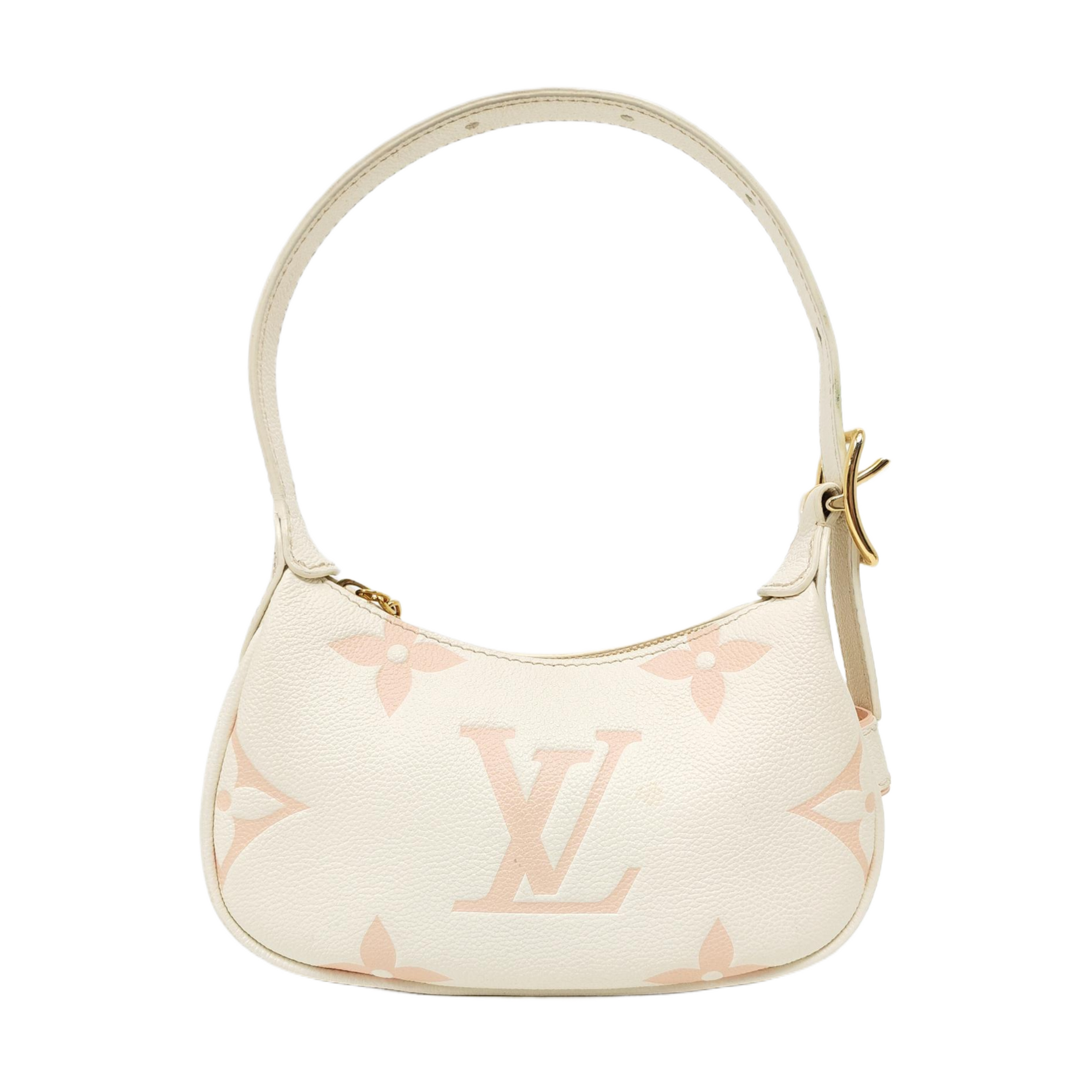 MOON Mini Monogram Calfskin White