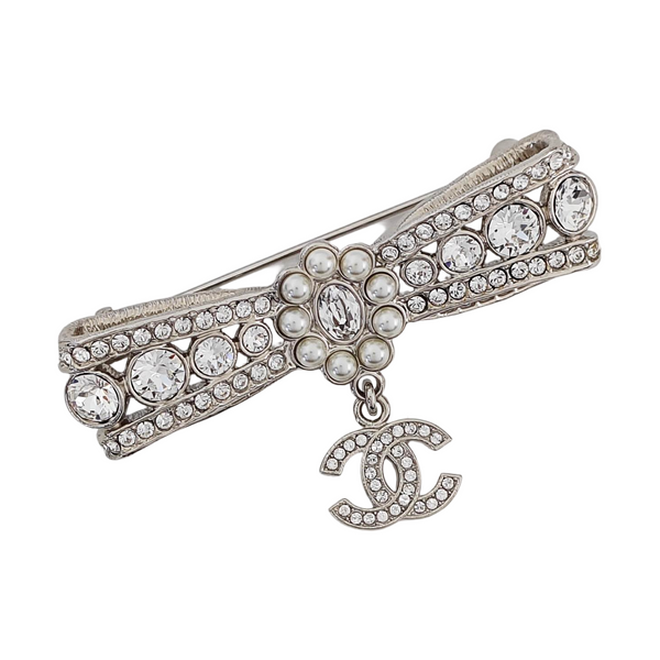 Metal Silver Brooch