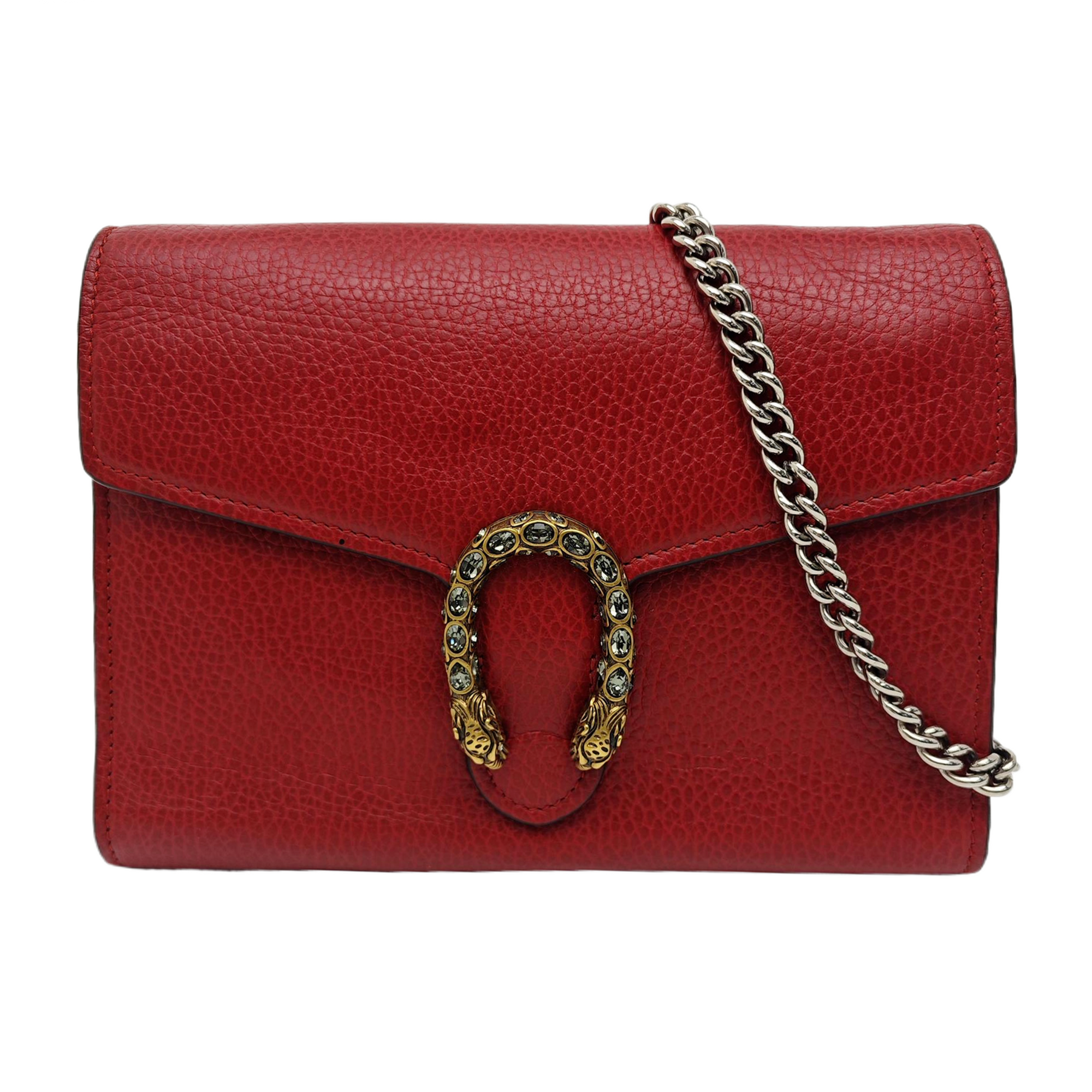 Dionysus Mini Calfskin Red
